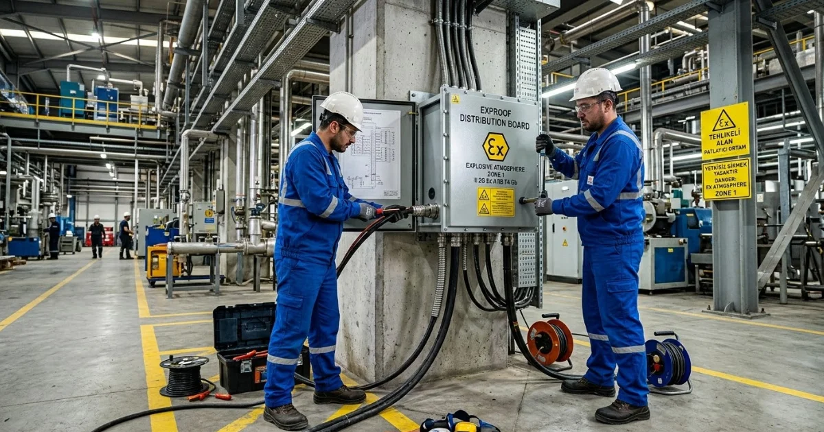 Exproof Elektrik Panoları Montajında 5 Kritik Hata