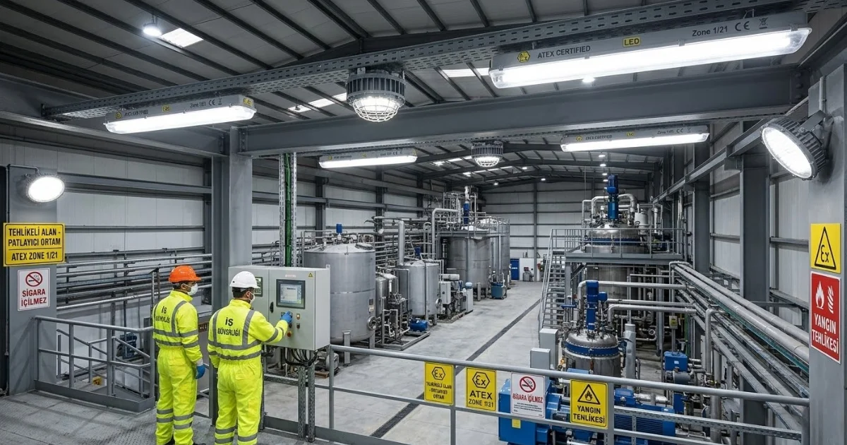 Exproof LED Armatür Seçiminde Dikkat Edilmesi Gereken 5 Kural