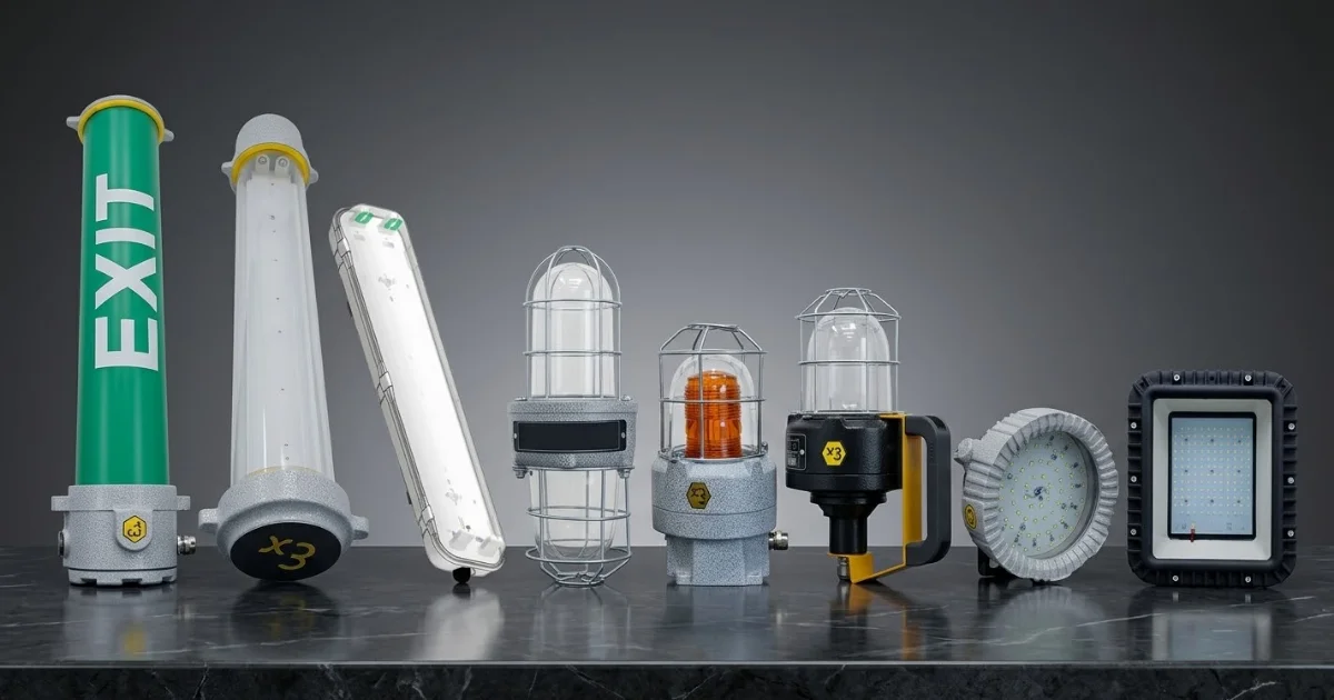 Exproof Aydınlatma - ATEX Sertifikalı Patlama Korumalı Aydınlatma Sistemleri