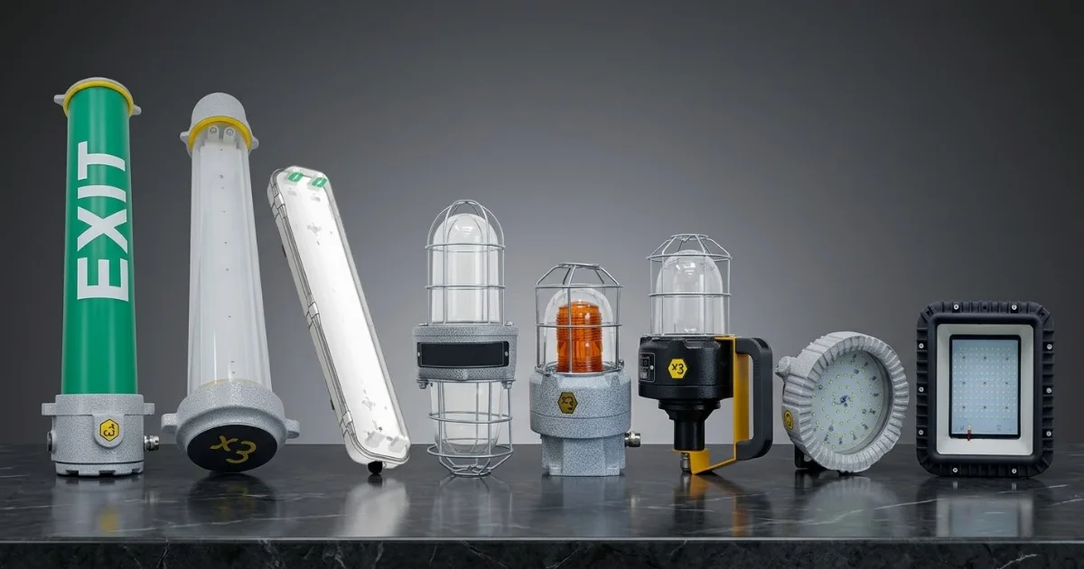Exproof LED Armatür - ATEX Sertifikalı Enerji Tasarruflu LED Aydınlatma
