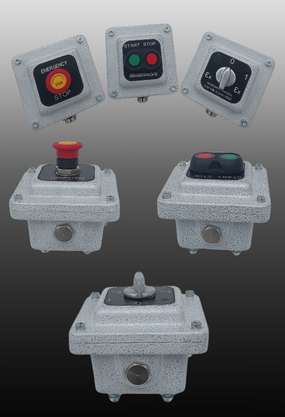 Exproof Kontrol Üniteleri (Start-Stop,0-1 vb)