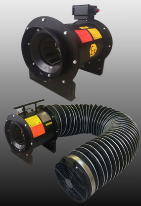 Exproof Taşınabilir Kanal Tipi Fan Zone 1&21-2&22